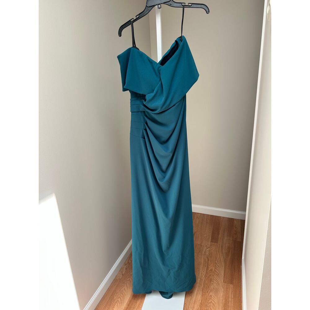 NEW NWT Betsy & Adam Sweetheart Off-The-Shoulder Gown size 16W - Picture 7 of 10